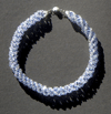 Spiralkette Blau